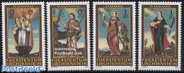 Liechtenstein 2005 Religion, Saints 4v, Mint NH, Religion - Religion - Unused Stamps