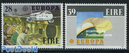 Ireland 1988 Europa 2v (Airbus A320), Mint NH, History - Science - Transport - Europa (cept) - Telecommunication - Air.. - Neufs