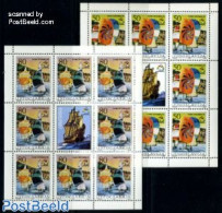 Yugoslavia 1986 Flying Dutchman 2 M/s, Mint NH, History - Sport - Europa Hang-on Issues - Sailing - Sport (other And M.. - Neufs