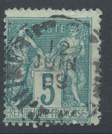 Lot N°83376   N°75, Oblitéré Cachet à Date De PARIS IMPRIMES - 1876-1898 Sage (Tipo II)