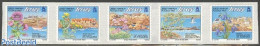 Jersey 2003 Coastal Reefs 5v S-a (with Year 2003), Mint NH, Nature - Transport - Birds - Flowers & Plants - Ships And .. - Ships