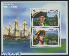 Nevis 1987 Lord Nelson S/s, Mint NH, Transport - Ships And Boats - Ships