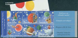 Finland 2000 Valentine 6v In Booklet, Mint NH, Various - Stamp Booklets - Greetings & Wishing Stamps - Nuovi