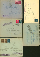 Roumanie 1943 - Lot De 5 Lettres Avec Censure....................  (EB) AR-02748 - Storia Postale Seconda Guerra Mondiale