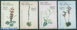 Turkish Cyprus 2004 Flora 4v, Mint NH, Nature - Flowers & Plants - Altri & Non Classificati