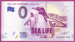 0-Euro XEEJ 2019-1 SEA LIFE KONSTANZ - ANTARKTIS ERLEBEN - Essais Privés / Non-officiels