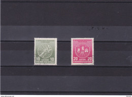 RDA 1956 COURSE CYCLISTE  Yvert 246-247, Michel 521-522 Oblitéré - Used Stamps