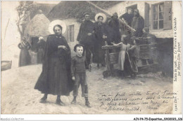 AJVP4-0362 - EXPOSITION - HENRY-LEON JACQUET - LE PARRAIN A LA CHANDELLE - SALON DE 1906  - Pintura & Cuadros