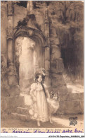 AJVP4-0345 - EXPOSITION - Mlle SEDILLOT - DANS LES RUINES - SALON 1905  - Pintura & Cuadros