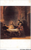 AJVP11-0972 - MUSEE - REMBRANDT HARMENSZ - LES PELERINS D'EMMAUS - MUSEE DE LOUVRE - ECOLE HOLLANDAISE  - Museen