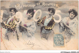 AJVP8-0732 - ILLUSTRATEURS - BERGERET - BEAUCOUP DE BONHEUR - 1905  - Bergeret