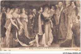 AJVP11-1054 - MUSEE - ROUGET - MARIAGE DE L'EMPEREUR ET DE MARIE LOUISE AU LOUVRE - MUSEE DE VERSAILLES  - Museos