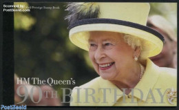 Great Britain 2016 Queen Elizabeth 90th Birthday Prestige Booklet, Mint NH, History - Coat Of Arms - Kings & Queens (R.. - Nuovi