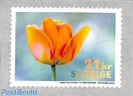 Sweden 2019 Tulip 1v, Coil Stamp, Mint NH, Nature - Flowers & Plants - Ongebruikt