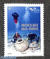 France 2022 Euromed, Maritime Archeology 1v, Mint NH, History - Sport - Archaeology - Diving - Neufs