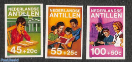 Netherlands Antilles 1984 Child Welfare 3v, Imperforated, Mint NH - Andere & Zonder Classificatie