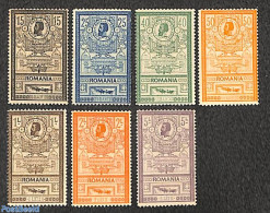 Romania 1903 New Postal Building 7v, Unused (hinged) - Unused Stamps