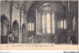 AGHP4-0245-11 - CARCASSONNE - Intérieur De L'église St-vincent - Carcassonne