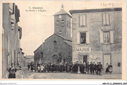 AGHP1-0047-11 - ESCALES - La Mairie - L'église - Andere & Zonder Classificatie