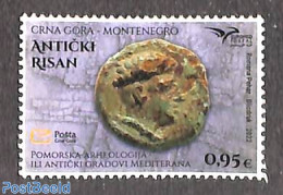 Montenegro 2022 Euromed, Maritime Archeology 1v, Mint NH, History - Various - Archaeology - Money On Stamps - Archéologie
