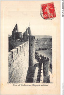 AGHP9-0544-11 - CITE DE CARCASSONNE - Tour De Cahuzac Et Remparts Extérieurs - Carcassonne