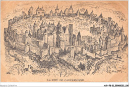 AGHP8-0533-11 - LA CITE DE CARCASSONNE  - Carcassonne