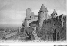 AGHP8-0509-11 - CITE DE CARCASSONNE - Vue Sur La Tour De Justice - Carcassonne