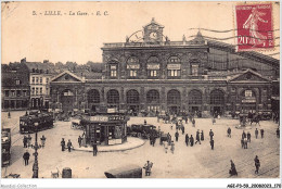 AGIP3-59-0255 - LILLE - La Gare  - Lille