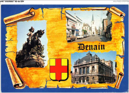 AGIP9-59-0679 - DENAIN - Souvenir - Statue, Route  - Denain