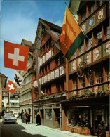 11467178 Appenzell IR Hauptgasse Flaggen Appenzell - Sonstige & Ohne Zuordnung