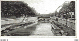 11 NARBONNE Mini Carte N°2270 Canal Et Pont De La Robine Roulottes à Droite Péniche Ou Barge VOIR DOS - Narbonne