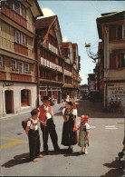 11467089 Appenzell IR Hauptgasse Trachten Hotel Loewen Appenzell - Sonstige & Ohne Zuordnung