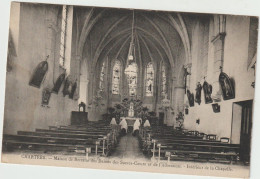 CPA - 28 - CHARTRES - Maison De Retraite Des Dames Des Sacrés Coeurs Et De L'Adoration - Intérieur De La Chapelle - Chartres