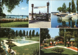 11467043 Kreuzlingen TG Hafen Bodensee Parkanlagen Minigolf Faehrschiff Landungs - Altri & Non Classificati