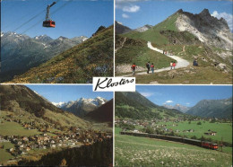 11467015 Klosters GR Luftseilbahn Wandern Gotschnagrat Mit Casanna Panorama Mit  - Autres & Non Classés