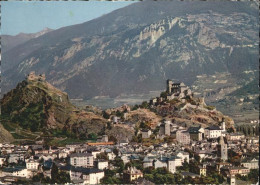 11466780 Sion VS Vue Generale Et Les Collines De Tourbillon Et Valere Chateau Si - Other & Unclassified