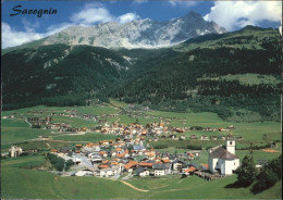 11466779 Savognin Ortsansicht Mit Kirche Julierpass Piz Mitgel Savognin - Other & Unclassified