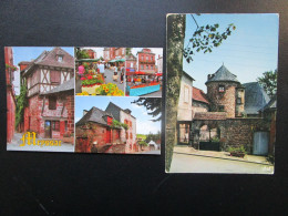 CP 19 Corrèze MEYSSAC  - Lot De 2 Cartes Postales - Quartier De L'Auvitrie Et Vieille Tour - Multivues - Andere & Zonder Classificatie