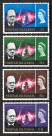 TRISTAN DA CUNHA......QUEEN ELIZABETH  II...(1952-22..)....." 1966..".....OMNIBUS.....CHURCHILL , SET OF 4.....MH... - Tristan Da Cunha