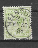 96 Melbourne - Used Stamps