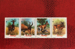 MOZAMBIQUE WWF 1991 4v Neuf MNH ** Mi 1231 / 1234 Mamíferos Mammals Säugetiere Mammiferi Mammifère MOÇAMBIQUE - Otros & Sin Clasificación