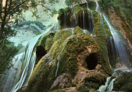 (RECTO / VERSO) LES GORGES DE LA BOURNE - CASCADE A CHORANCHE - CPSM GF NON VOYAGEE - Autres & Non Classés