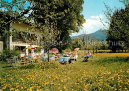 73007664 Bad Heilbrunn Fremdenheim Kolb Garten Terrasse Bad Heilbrunn - Autres & Non Classés