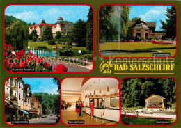 73004217 Bad Salzschlirf Kurhotel Badehof Brunnenhalle Lindenstrasse Wandelhalle - Autres & Non Classés