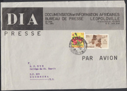 Congo Belge 1963 - Papier De Presse Avec Afranchissement MIXTE Pour Le Ruanda-Urundi. PAS COMMUN¡¡¡... (EB) AR-02757 - Used Stamps