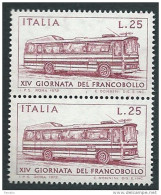 Italia, Italy, Italien, Italie 1972 ; Bus In Coppia Verticale. New. - Bus