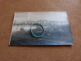 BC29-19 Carte Photo Krefeld Uerdingen 1918 Accident Ferroviaire Eisenbahnunfall Zugunfall Gare Bahnhof - Krefeld