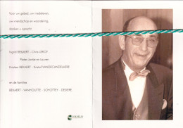 Michel Bekaert-Schottey, Avekapelle 1936, Diksmuide 2002. Foto - Obituary Notices