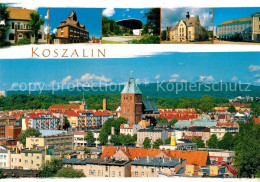 72999742 Koszalin Koeslin Pommern Panorama Kirche Stadtansichten   - Polen