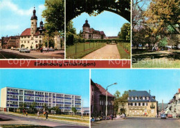 72996294 Eisenberg Thueringen Rathaus Schlossgarten Park Des Friedens Neue Schul - Eisenberg